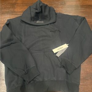 Essentials Stretch Limo Black Hoodie